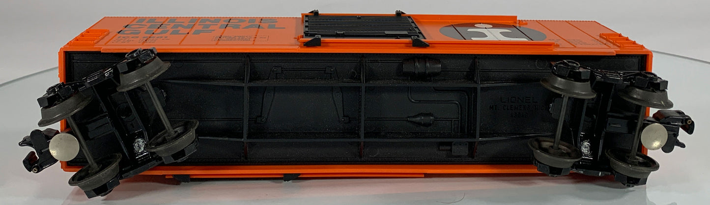 LIONEL • O GAUGE • 1976 Illinois Central Hi-Cube Boxcar 6-9601 • EX COND • LNOS