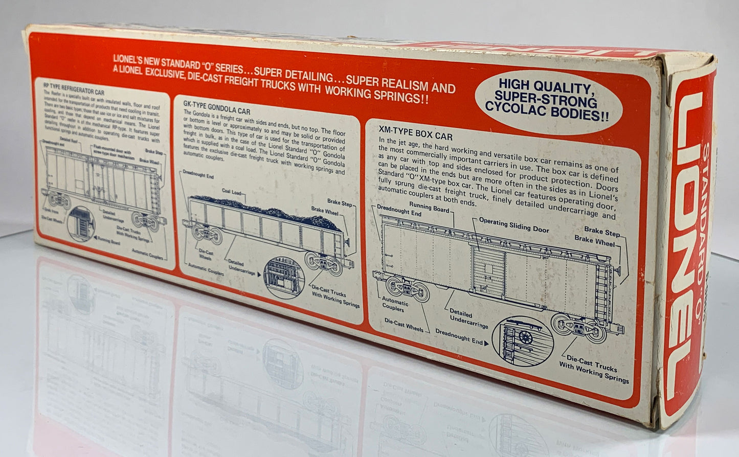 LIONEL • STD O GAUGE • 1973 Johnson Wax Boxcar 6-9803 • EX COND