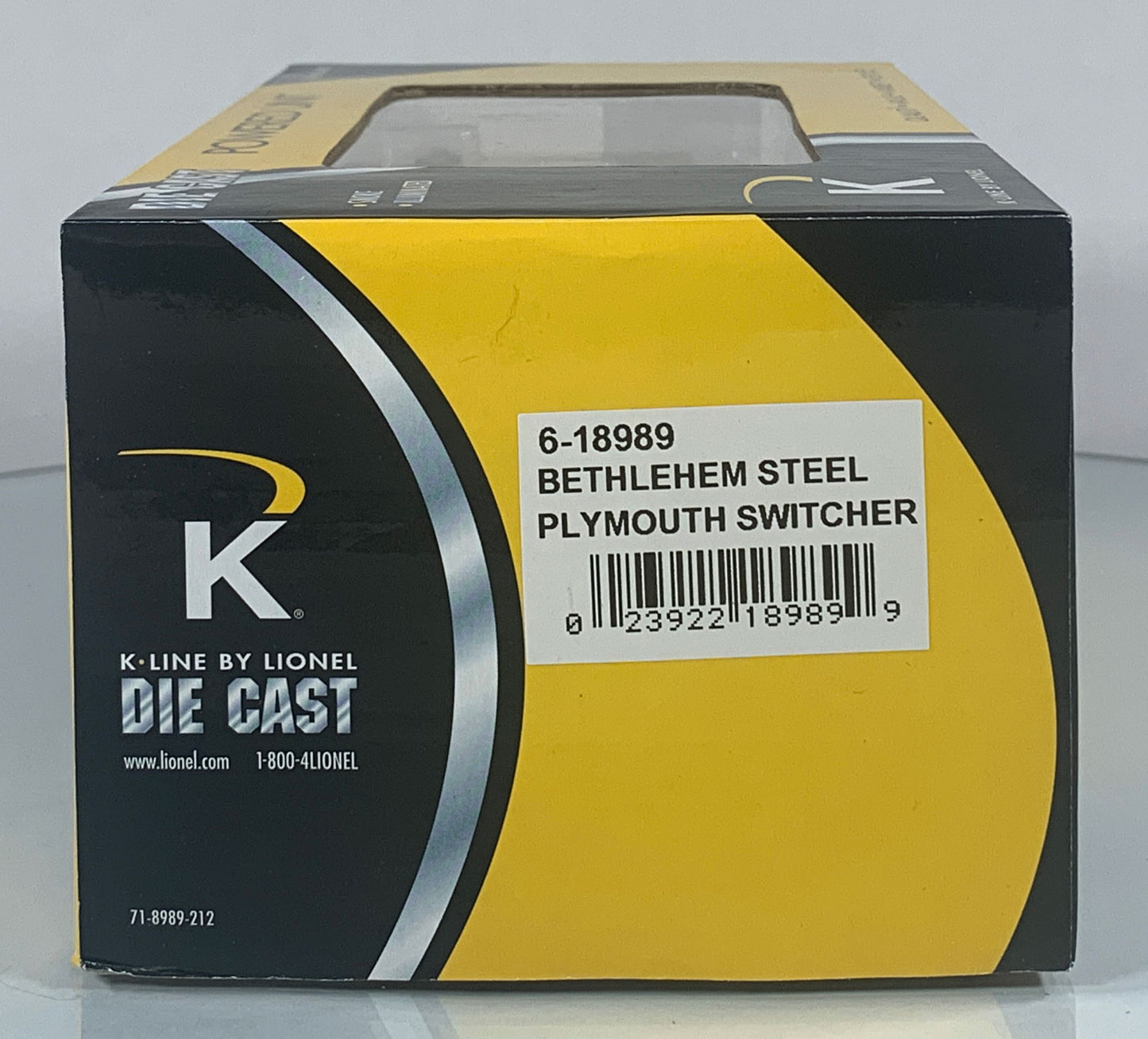 K-LINE • O GAUGE • 2006 Bethlehem Steel Plymouth Switcher 6-18989 NEW OLD STOCK