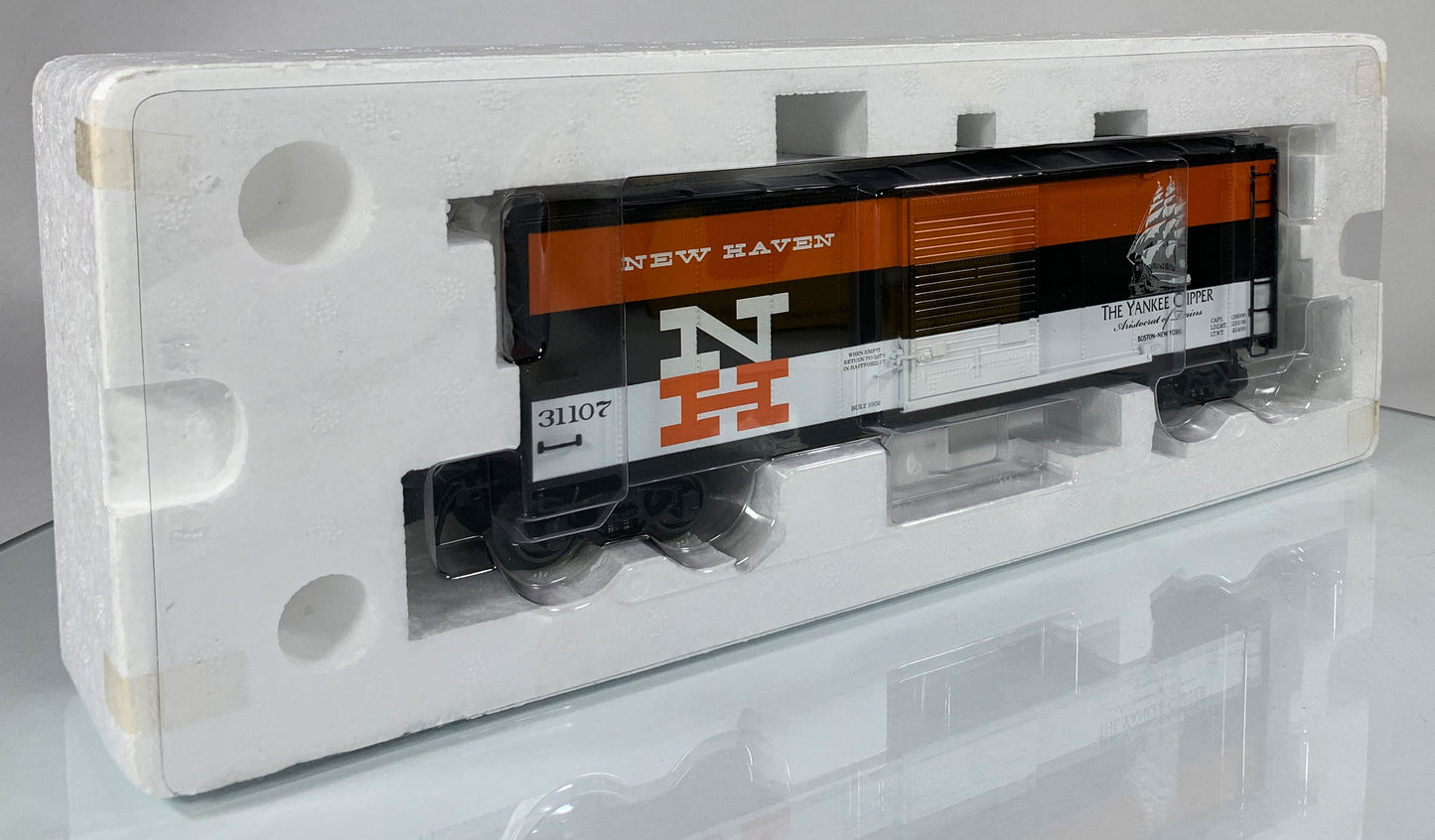 K-LINE • O GAUGE • 2010 LOTS Hartford Meet "Yankee Clipper" New Haven Boxcar 6-22680 • NEW OLD STOCK