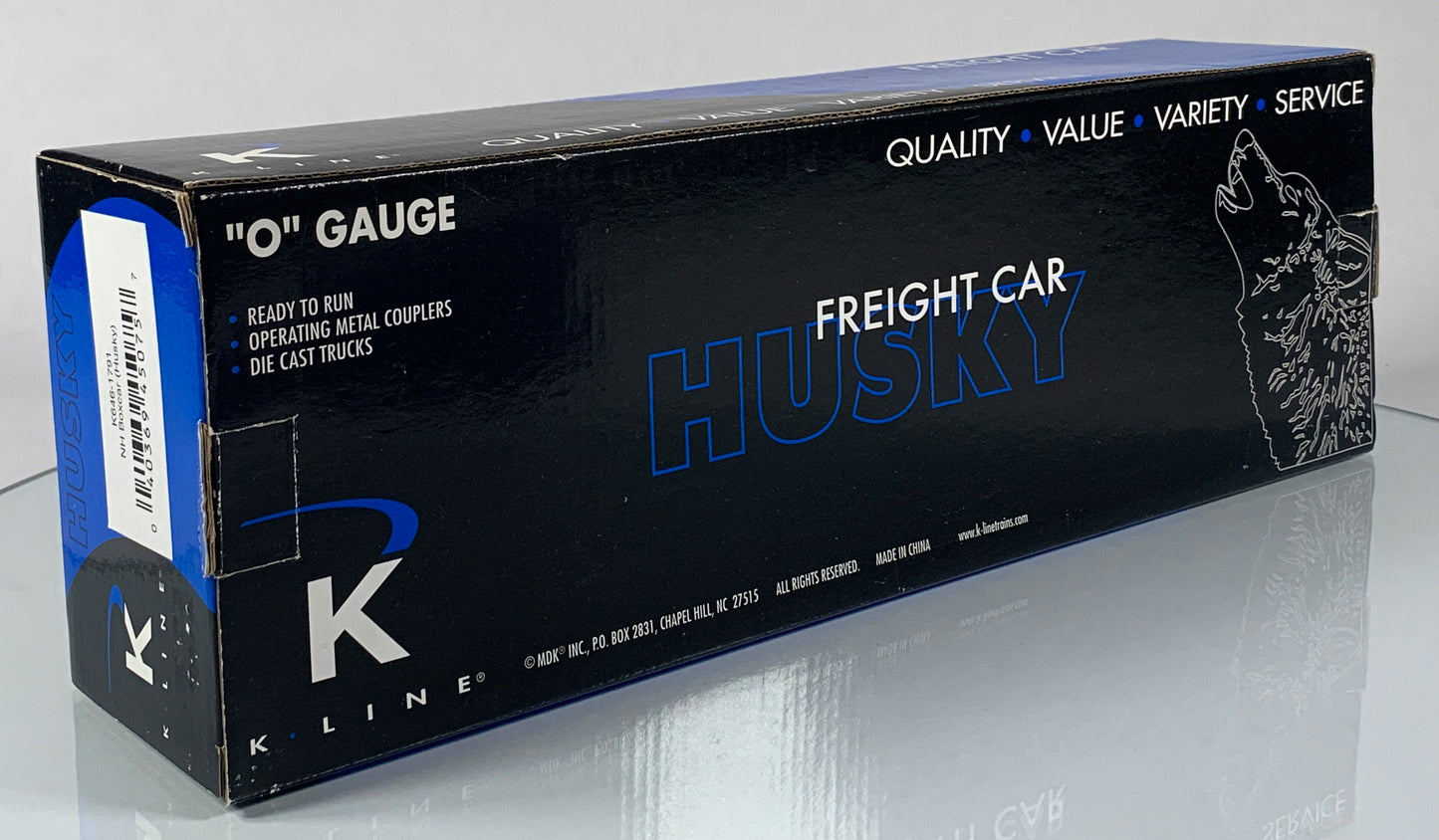 K-LINE • O GAUGE • 2005 New Haven Boxcar (Husky) K646-1791 • NEW OLD STOCK
