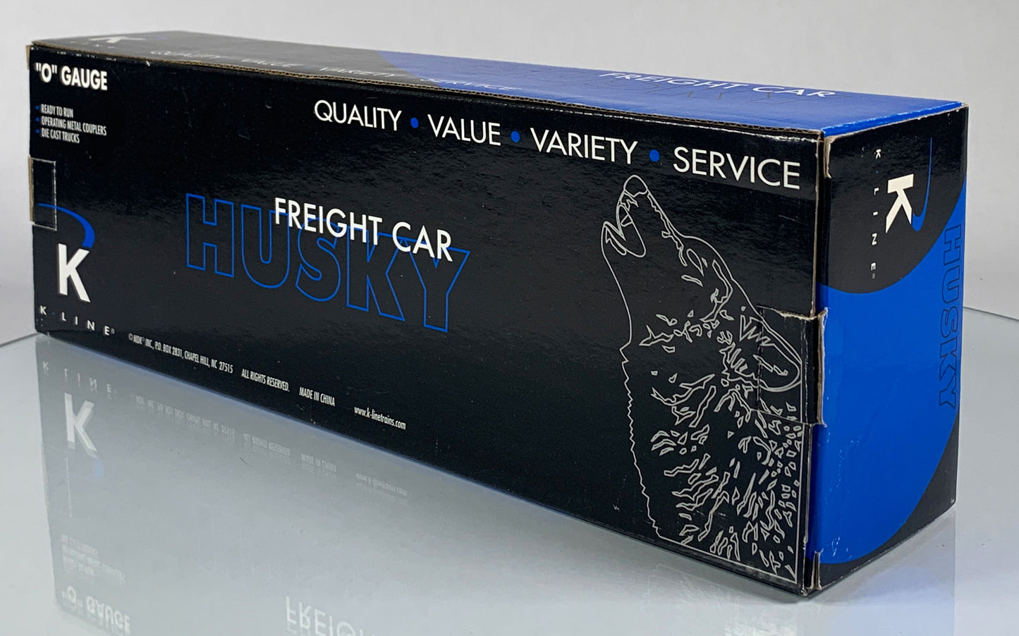 K-LINE • O GAUGE • 2005 New Haven Boxcar (Husky) K646-1791 • NEW OLD STOCK