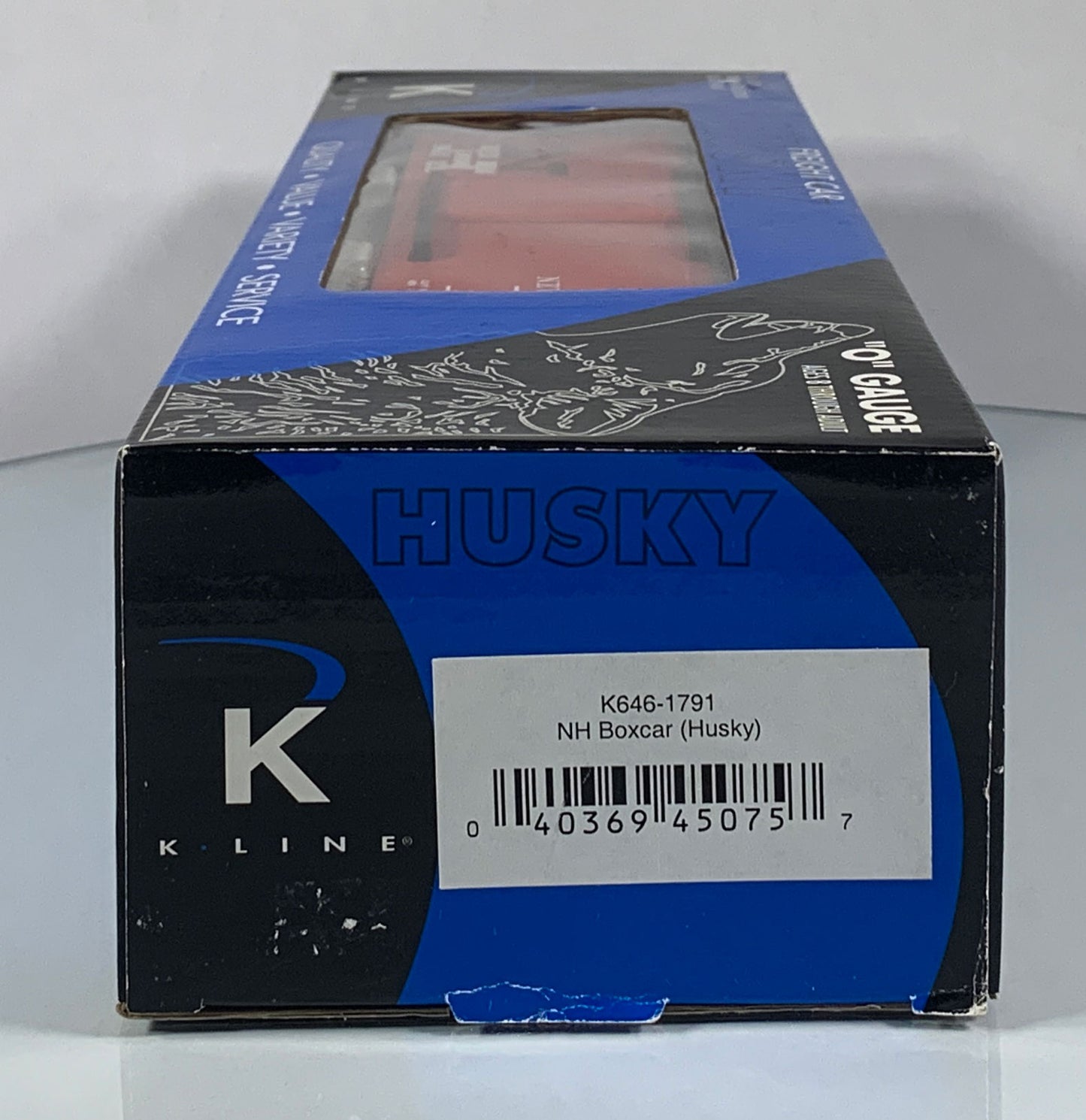 K-LINE • O GAUGE • 2005 New Haven Boxcar (Husky) K646-1791 • NEW OLD STOCK