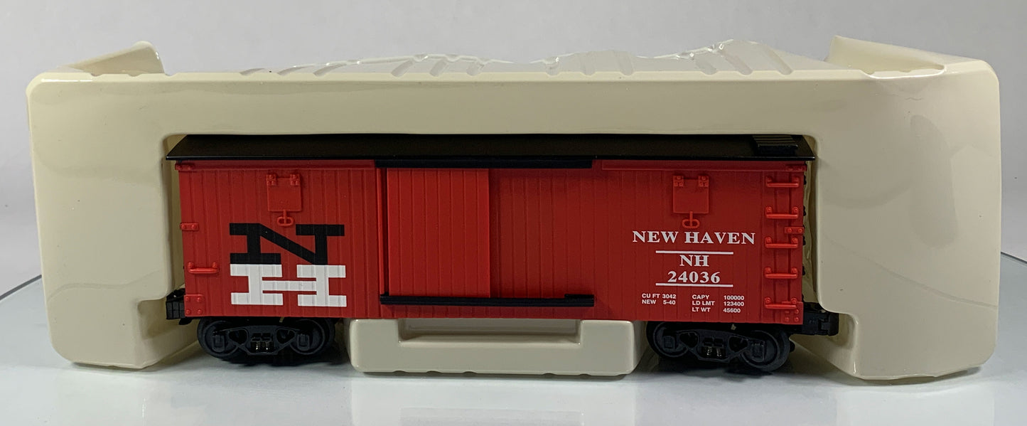 K-LINE • O GAUGE • 2005 New Haven Boxcar (Husky) K646-1791 • NEW OLD STOCK