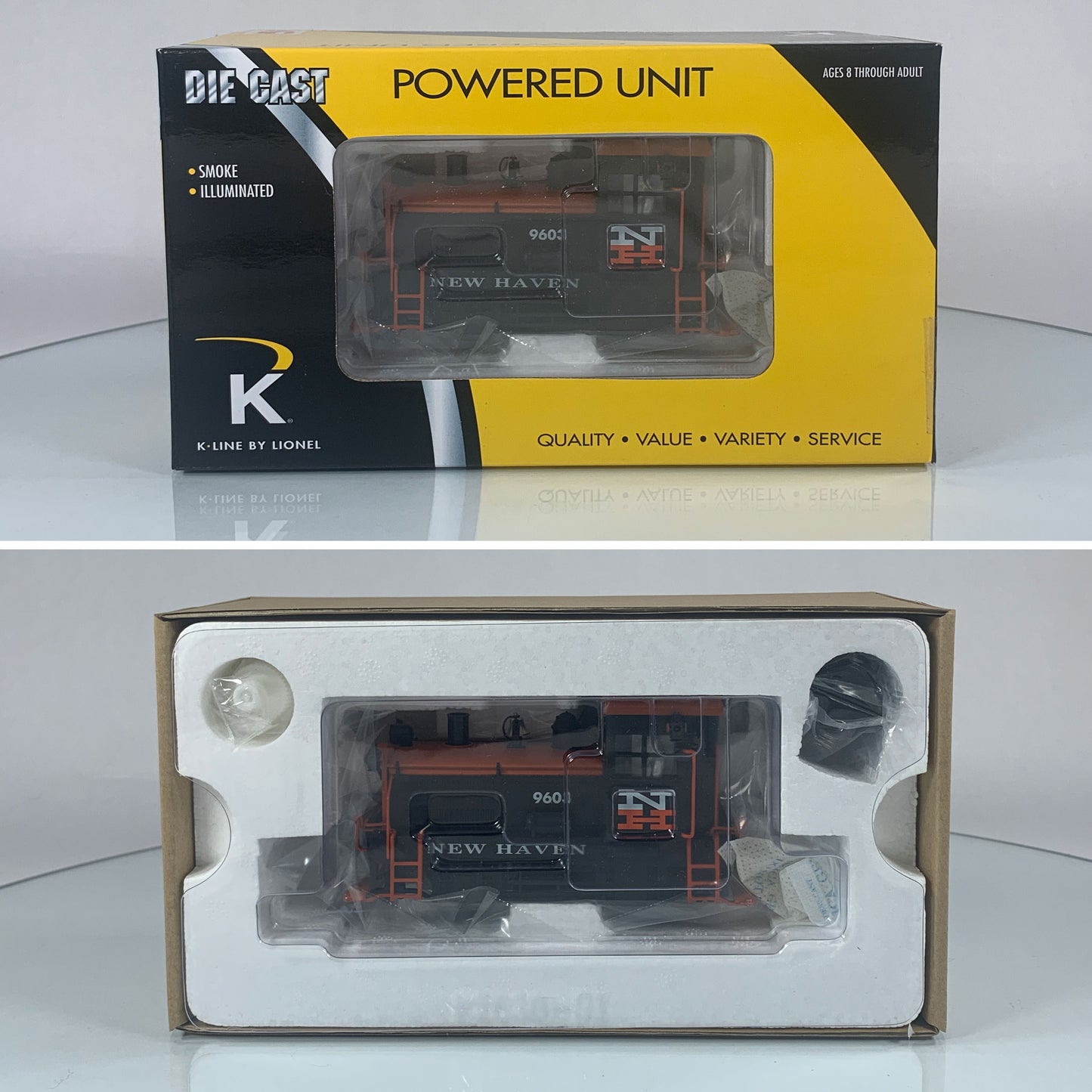 K-LINE • O GAUGE • 2007 New Haven DC Plymouth Switcher 6-21280 NEW OLD STOCK