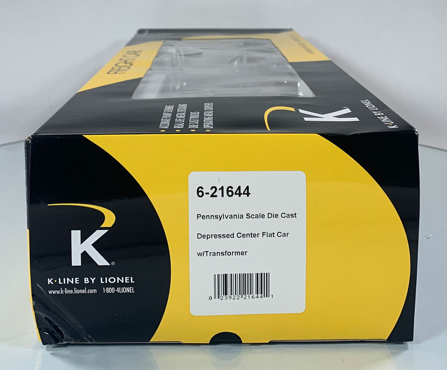 K-LINE • O GAUGE • 2009 Pennsylvania Transformer Flat Car 6-21644 • NEW OLD STOCK