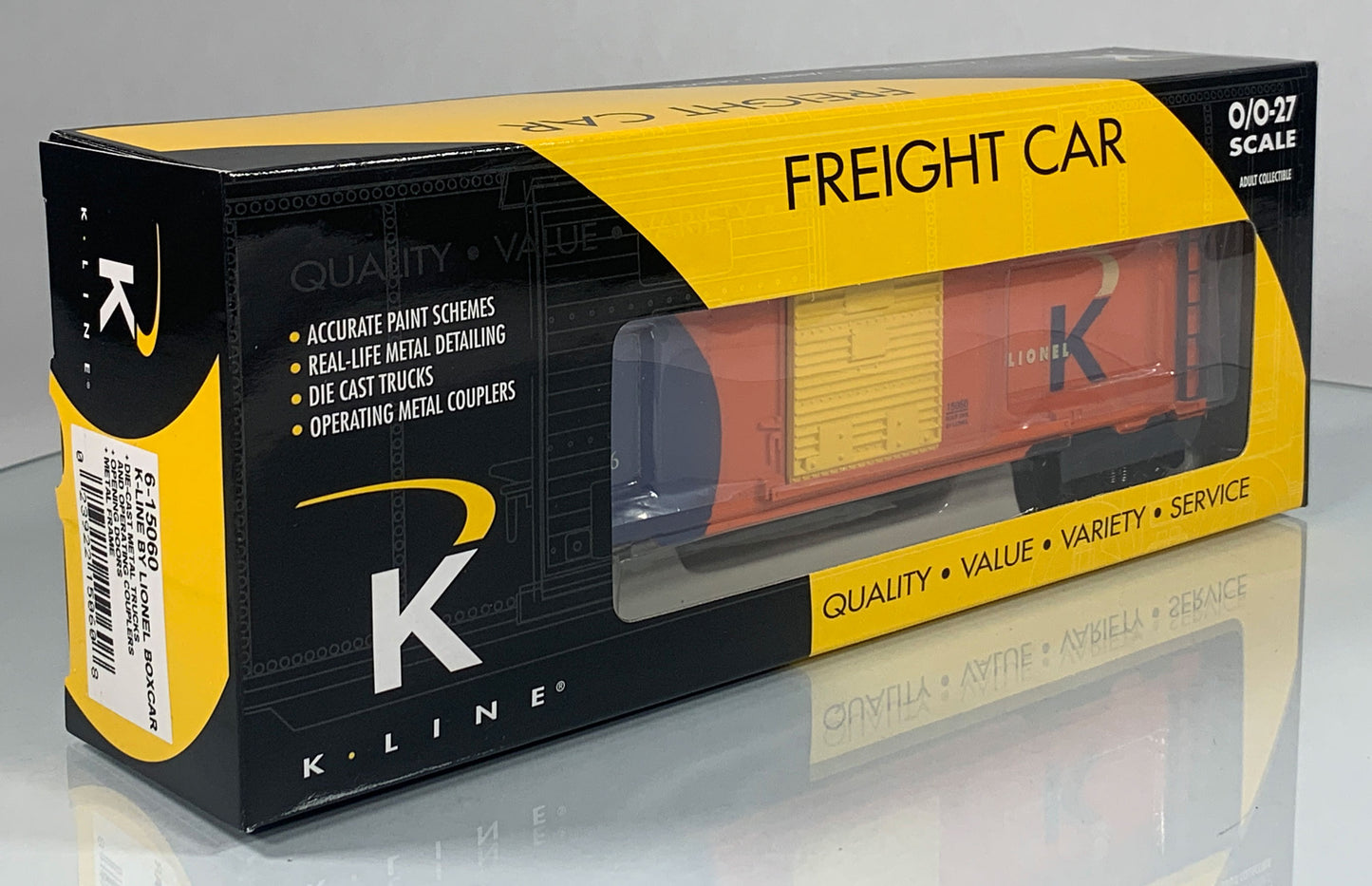 K-LINE • O GAUGE • 2006 K-Line by Lionel Boxcar 6-15060 • NEW OLD STOCK