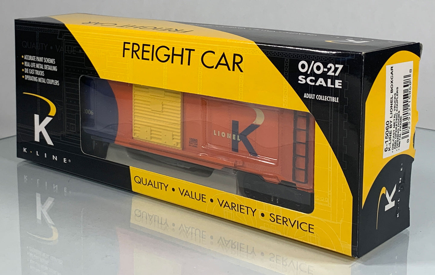 K-LINE • O GAUGE • 2006 K-Line by Lionel Boxcar 6-15060 • NEW OLD STOCK