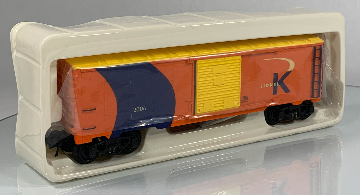 K-LINE • O GAUGE • 2006 K-Line by Lionel Boxcar 6-15060 • NEW OLD STOCK