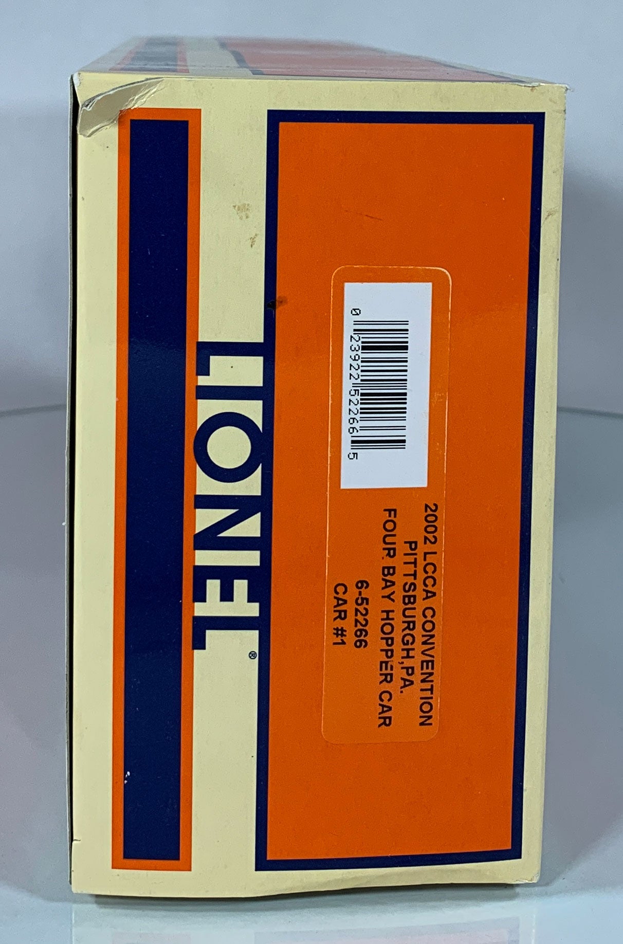 LIONEL • O GAUGE • 2002 LCCA Pennsylvania Four Bay Hopper Car 6-52266 • NEW OLD STOCK