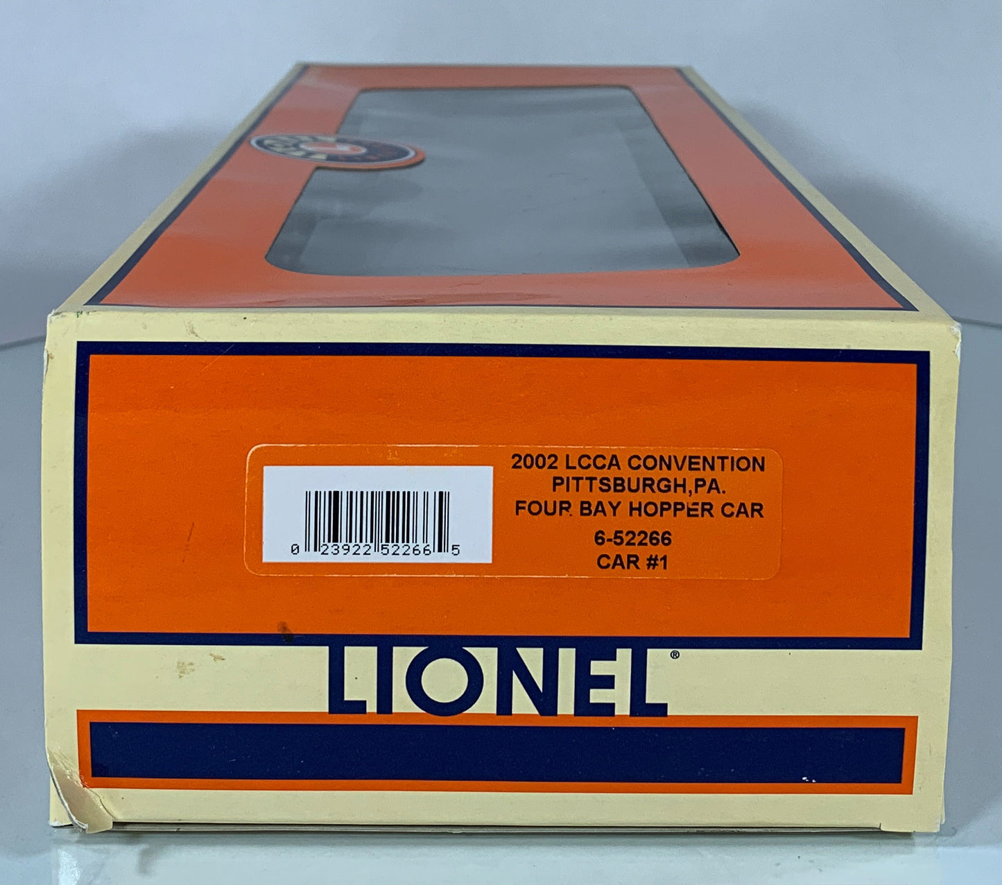 LIONEL • O GAUGE • 2002 LCCA Pennsylvania Four Bay Hopper Car 6-52266 • NEW OLD STOCK