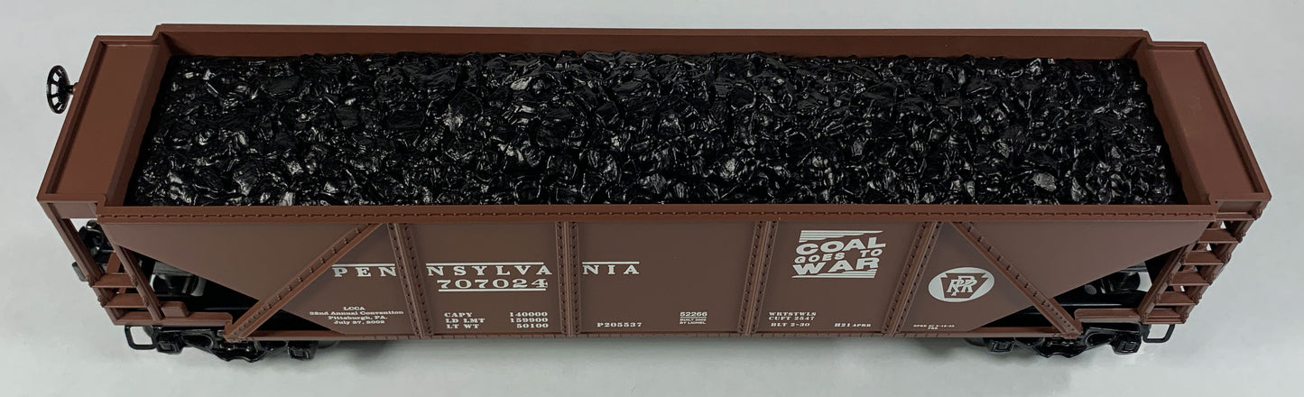 LIONEL • O GAUGE • 2002 LCCA Pennsylvania Four Bay Hopper Car 6-52266 • NEW OLD STOCK