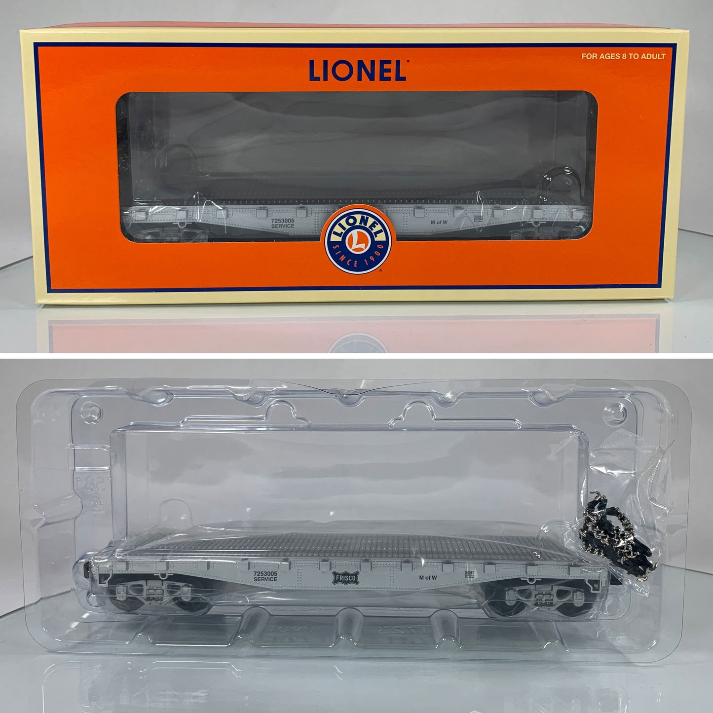 LIONEL • O GAUGE • 2005 LCCA Convention Frisco Flatcar 6-52395 • NEW OLD STOCK