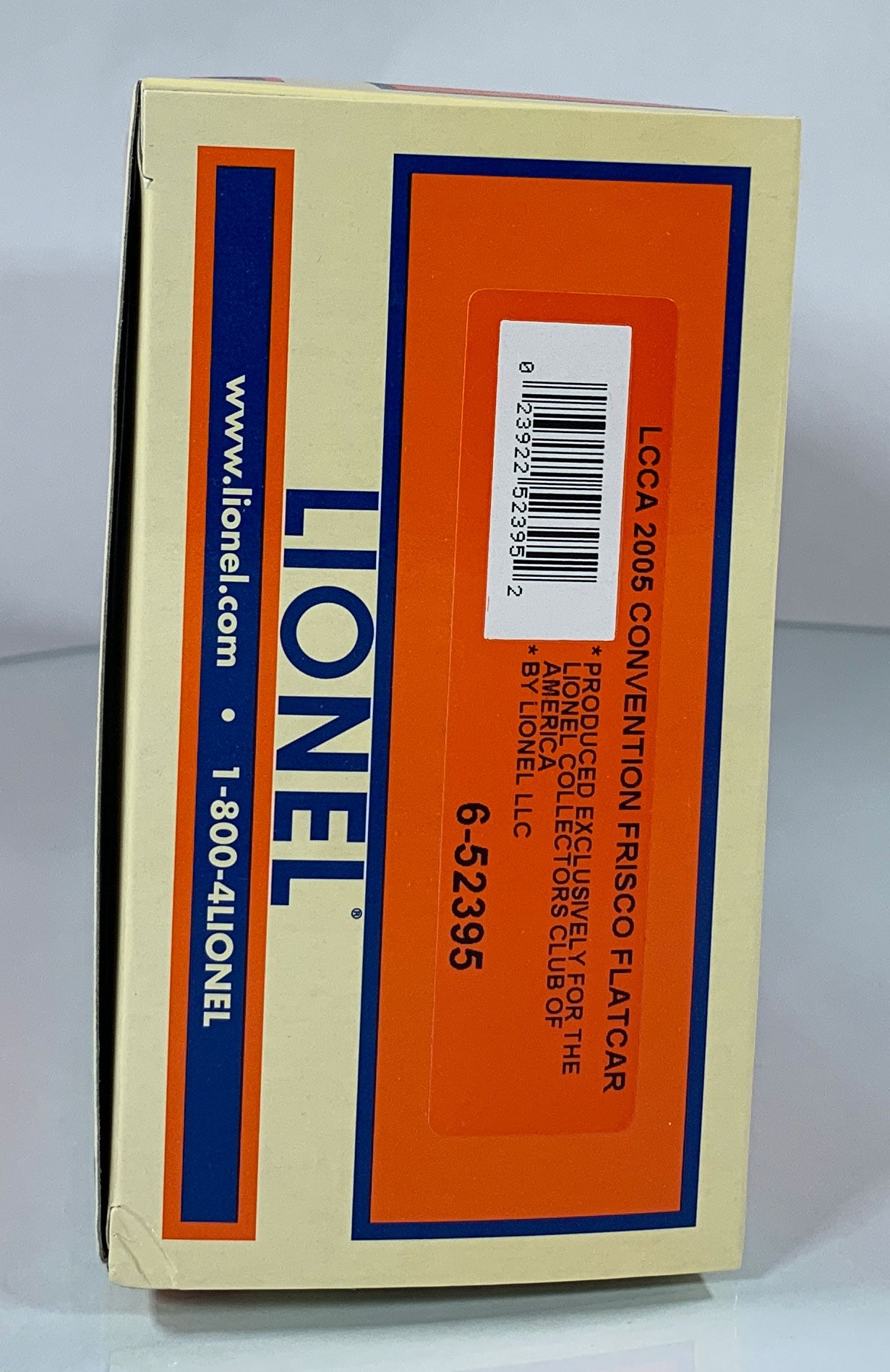 LIONEL • O GAUGE • 2005 LCCA Convention Frisco Flatcar 6-52395 • NEW OLD STOCK