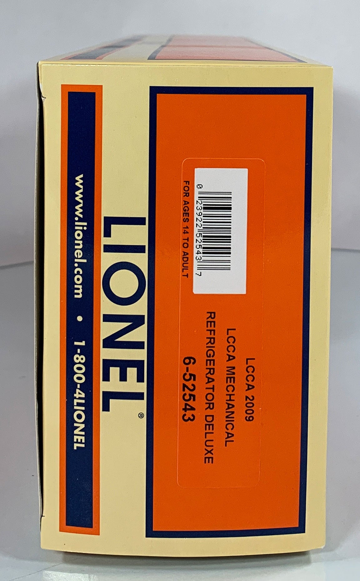 LIONEL • O GAUGE • 2009 LCCA Mechanical Refrigerator Car 6-52543 • NEW OLD STOCK