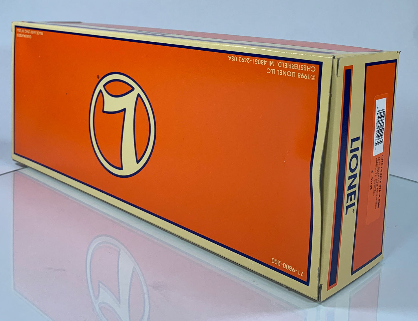 LIONEL • O GAUGE • 2000 LOTS Double Stack CP Rail Well Car 6-52196 • NEW OLD STOCK