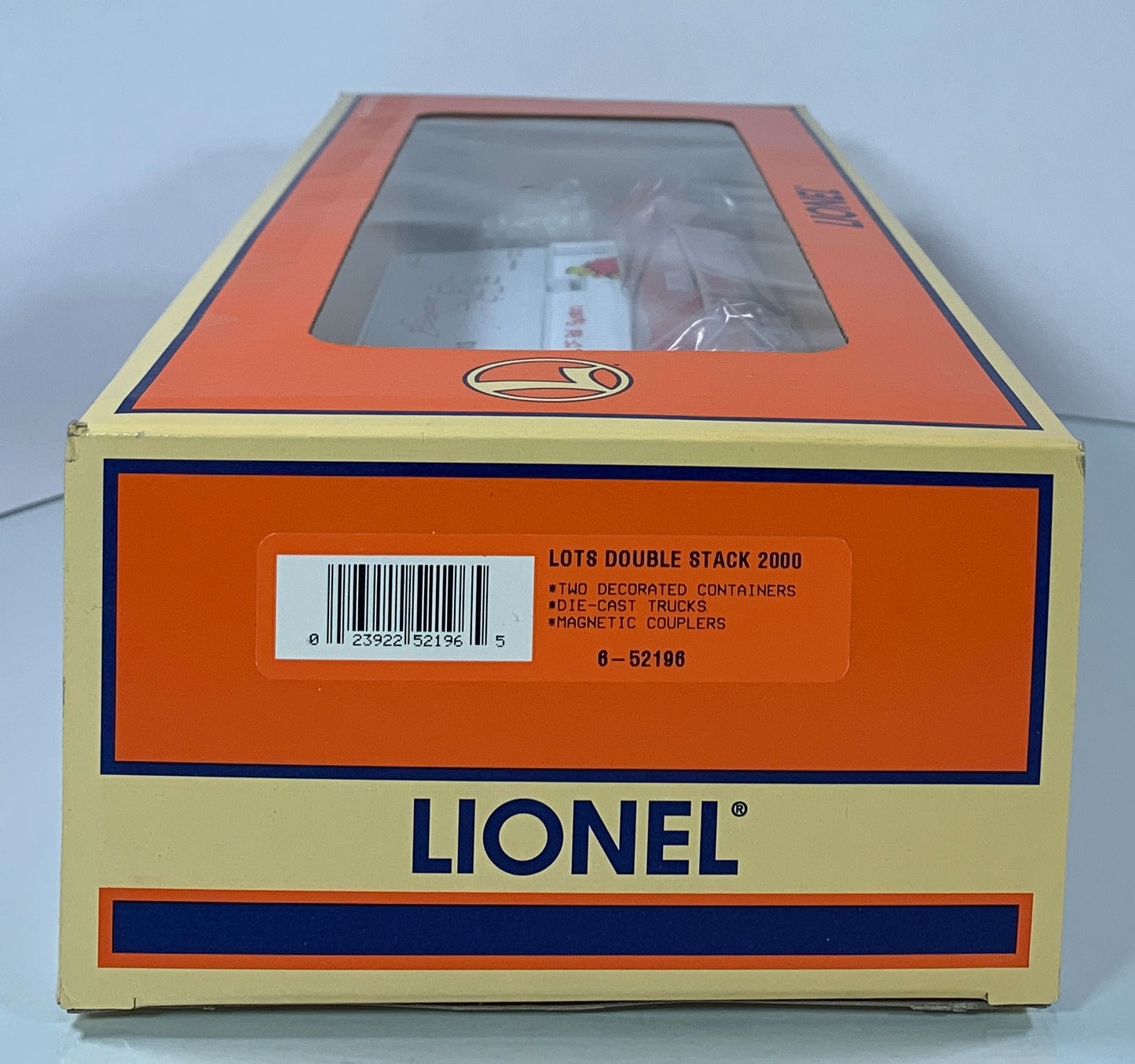 LIONEL • O GAUGE • 2000 LOTS Double Stack CP Rail Well Car 6-52196 • NEW OLD STOCK