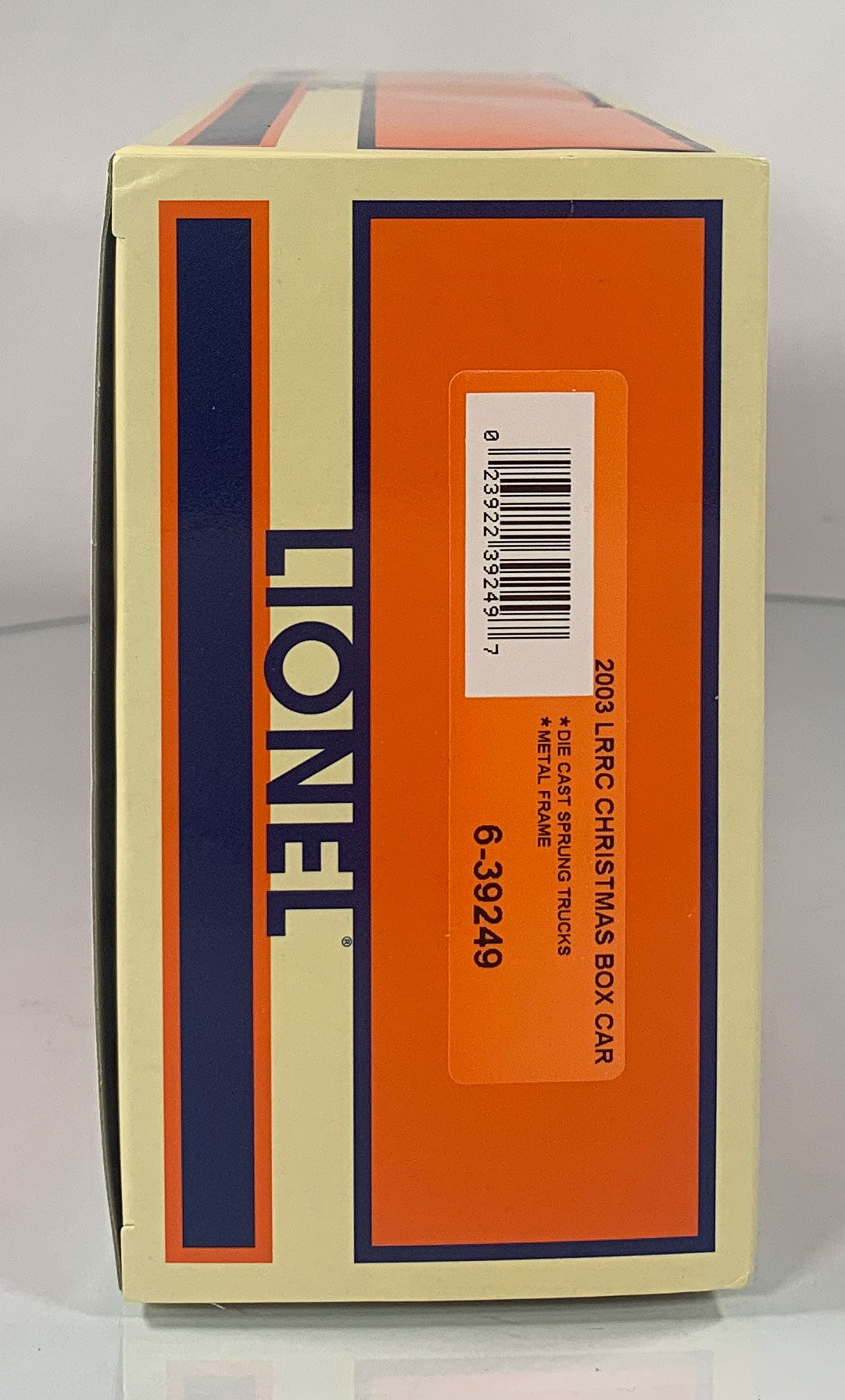 LIONEL • O GAUGE • 2003 LRRC Christmas Boxcar 6-32949 • NEW OLD STOCK
