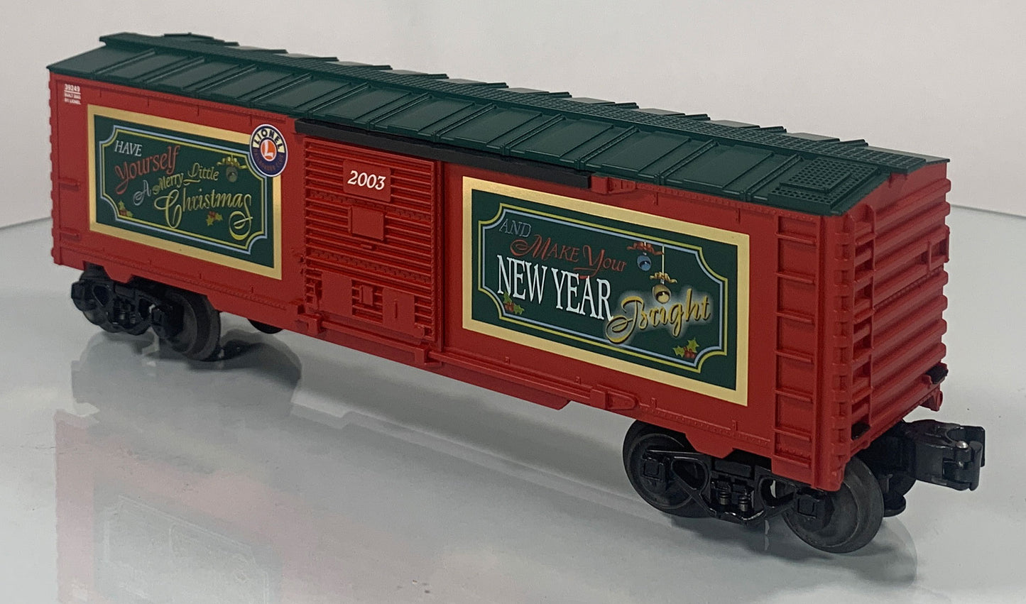 LIONEL • O GAUGE • 2003 LRRC Christmas Boxcar 6-32949 • NEW OLD STOCK