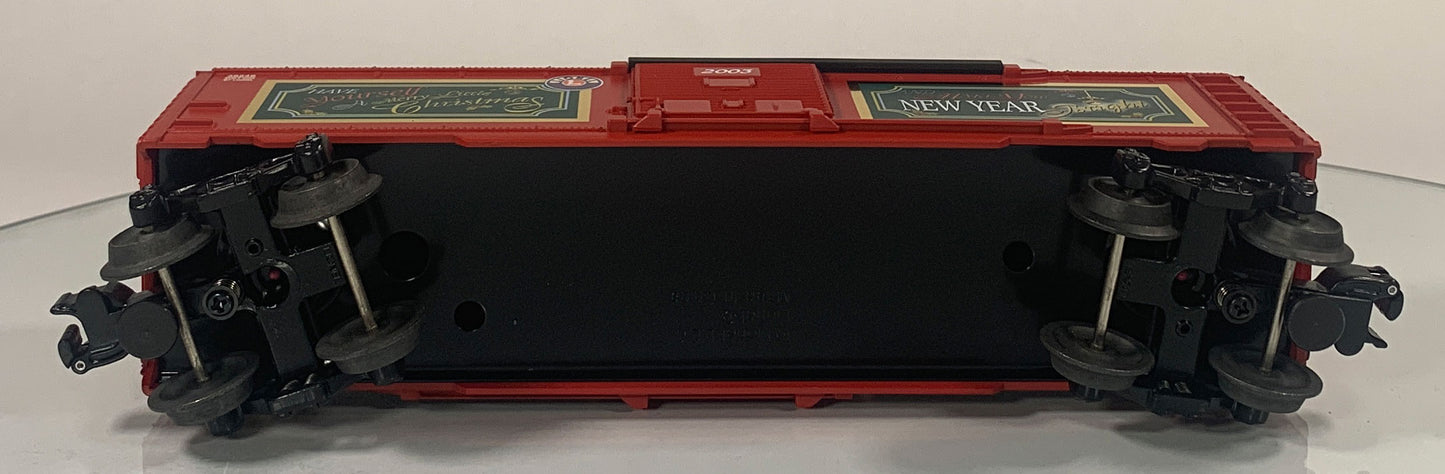 LIONEL • O GAUGE • 2003 LRRC Christmas Boxcar 6-32949 • NEW OLD STOCK