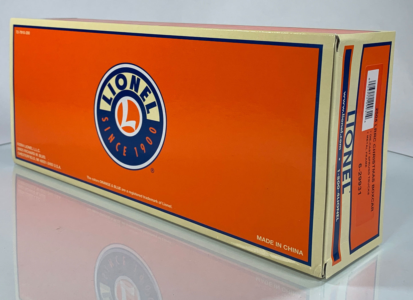 LIONEL • O GAUGE • 2005 LRRC Christmas Boxcar 6-29931 • NEW OLD STOCK