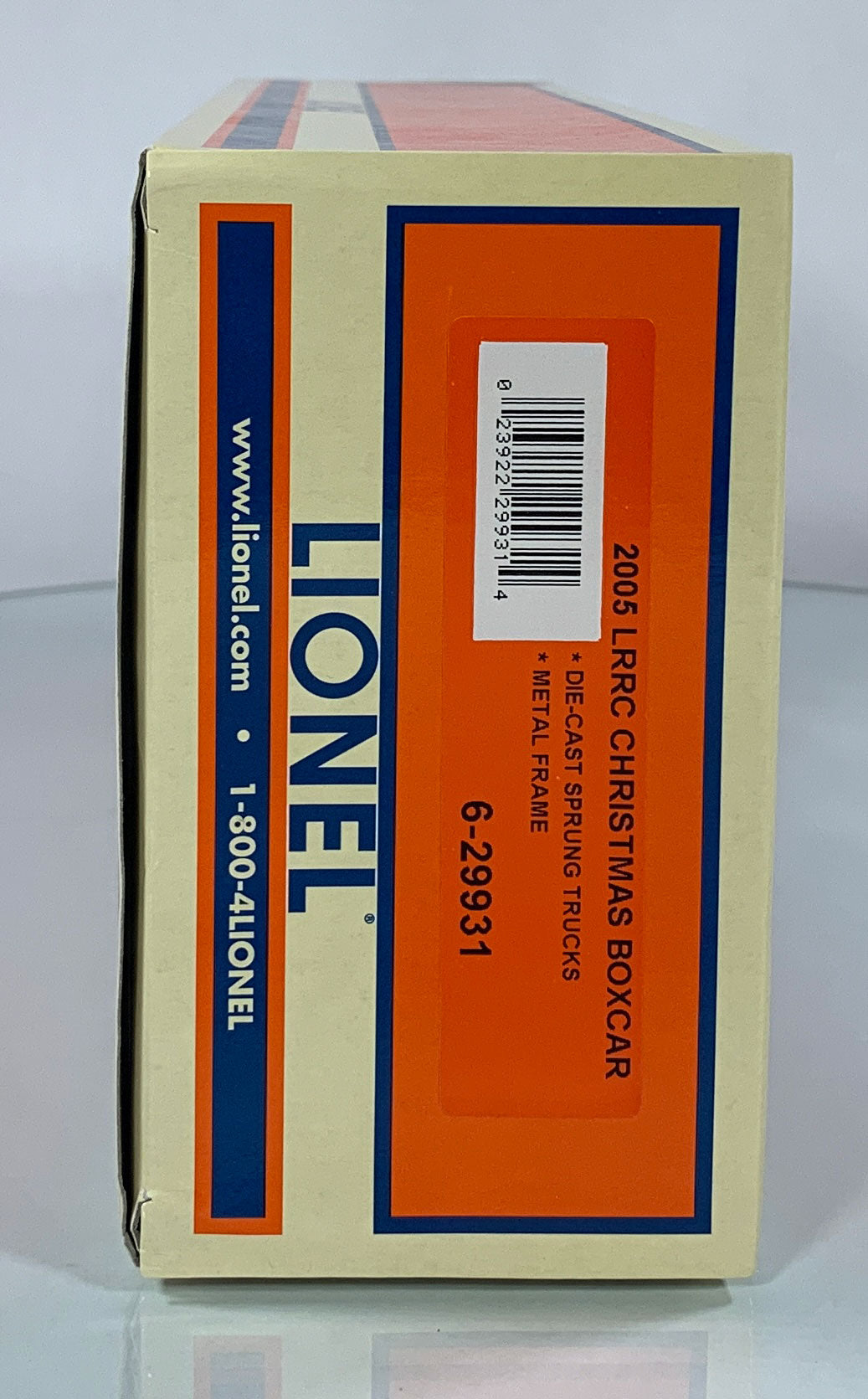 LIONEL • O GAUGE • 2005 LRRC Christmas Boxcar 6-29931 • NEW OLD STOCK