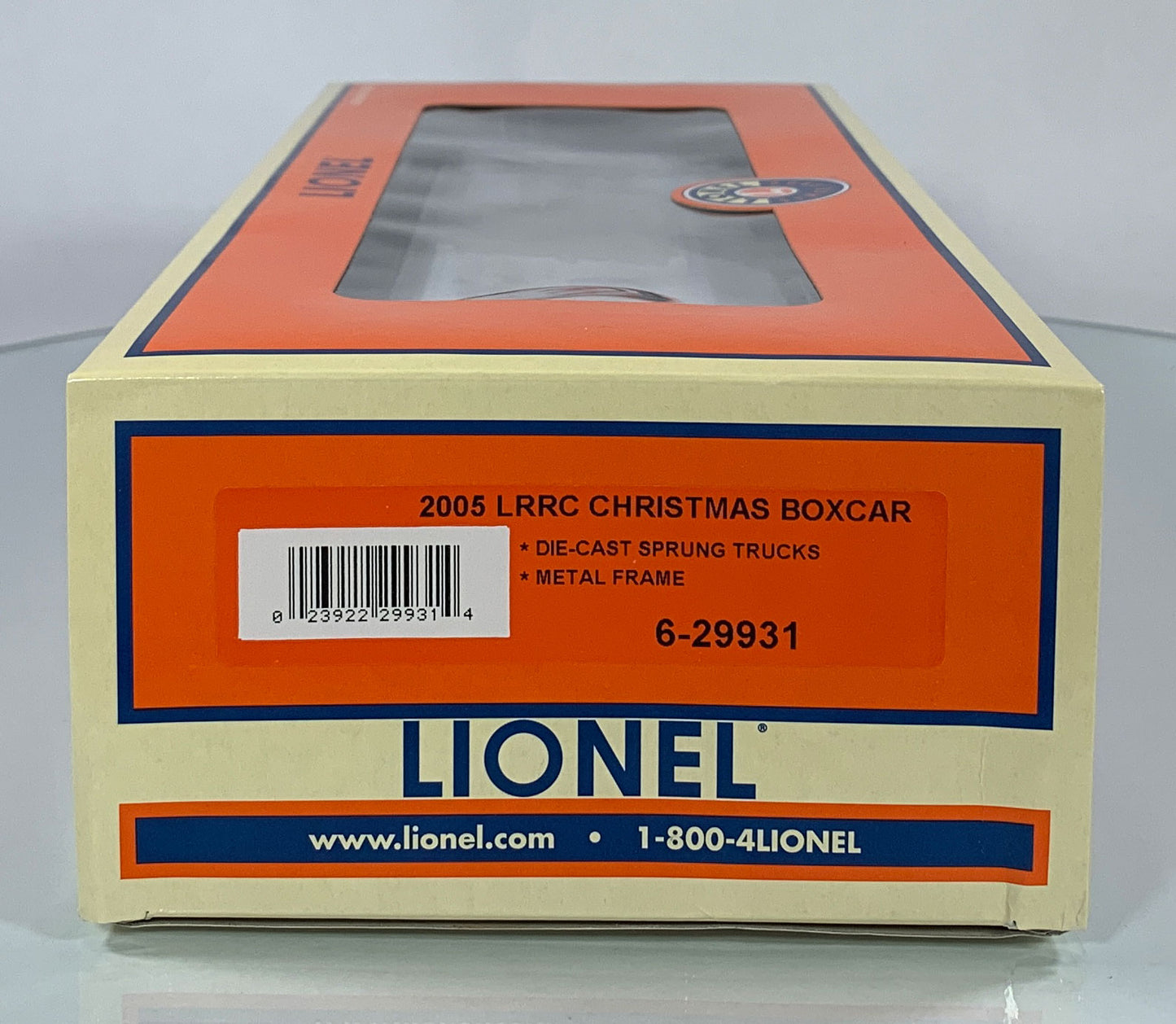 LIONEL • O GAUGE • 2005 LRRC Christmas Boxcar 6-29931 • NEW OLD STOCK