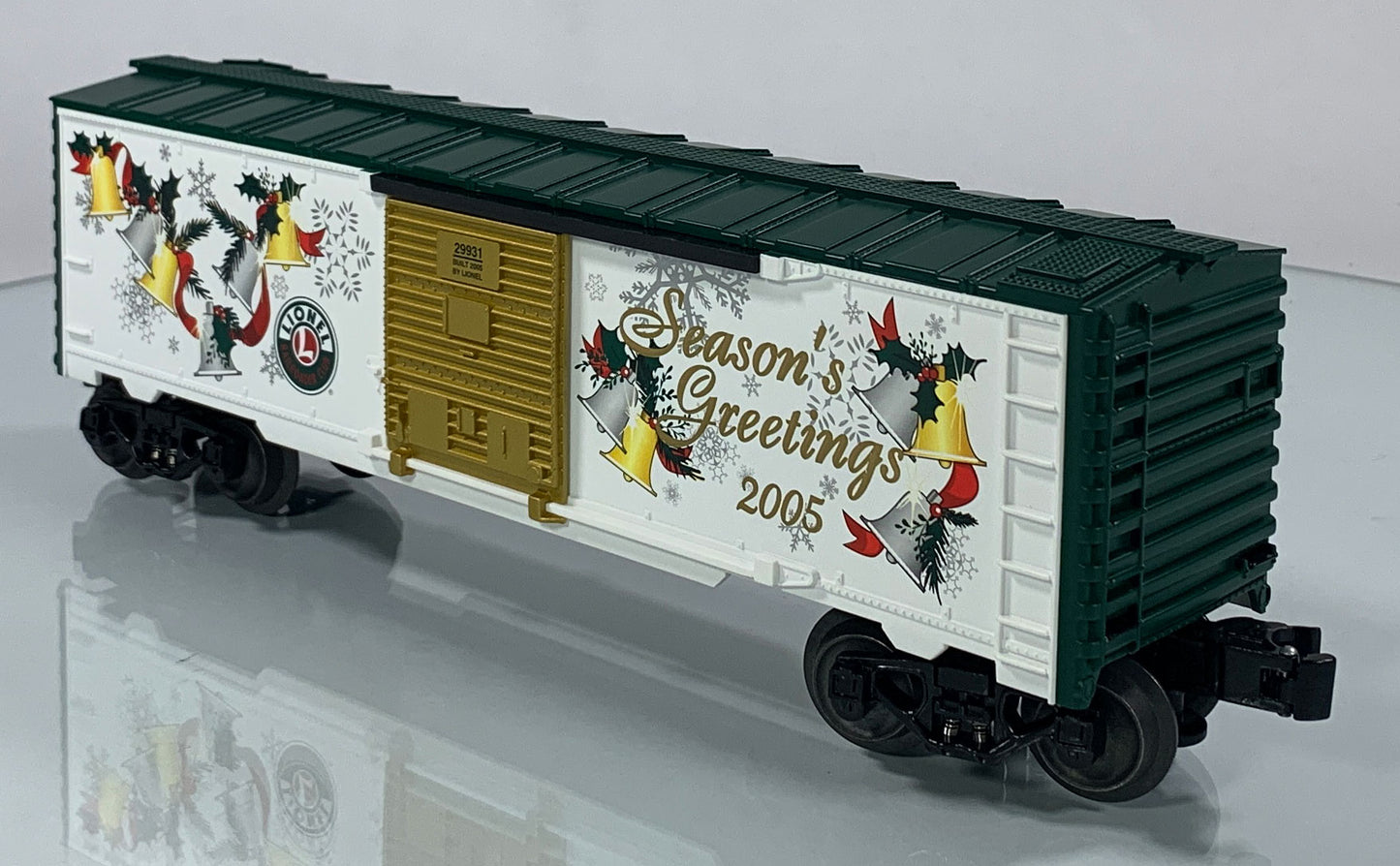 LIONEL • O GAUGE • 2005 LRRC Christmas Boxcar 6-29931 • NEW OLD STOCK