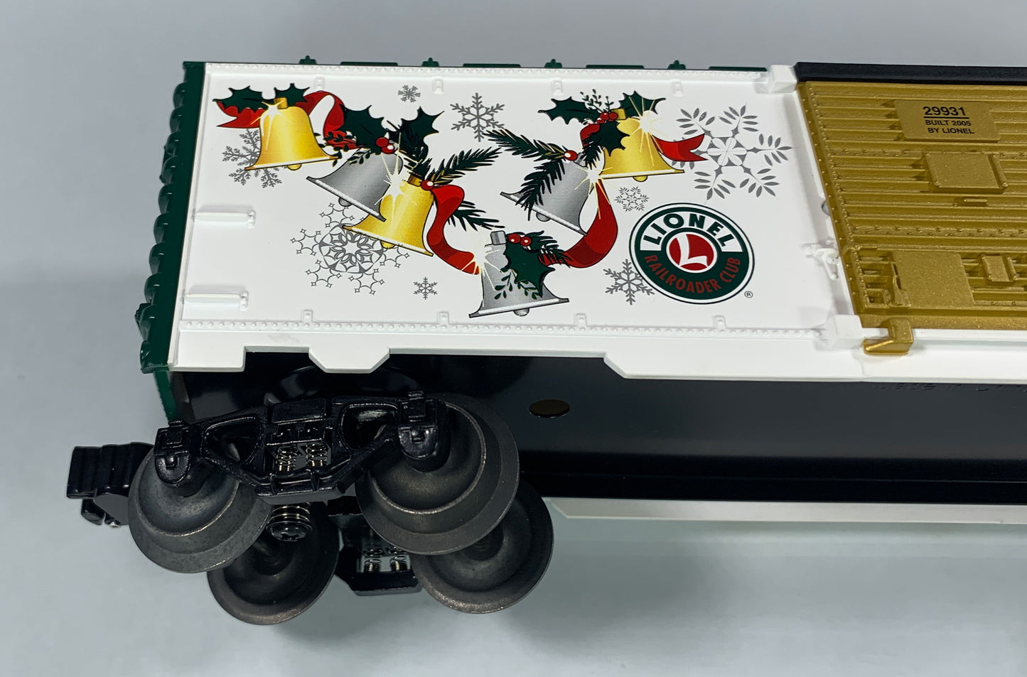 LIONEL • O GAUGE • 2005 LRRC Christmas Boxcar 6-29931 • NEW OLD STOCK
