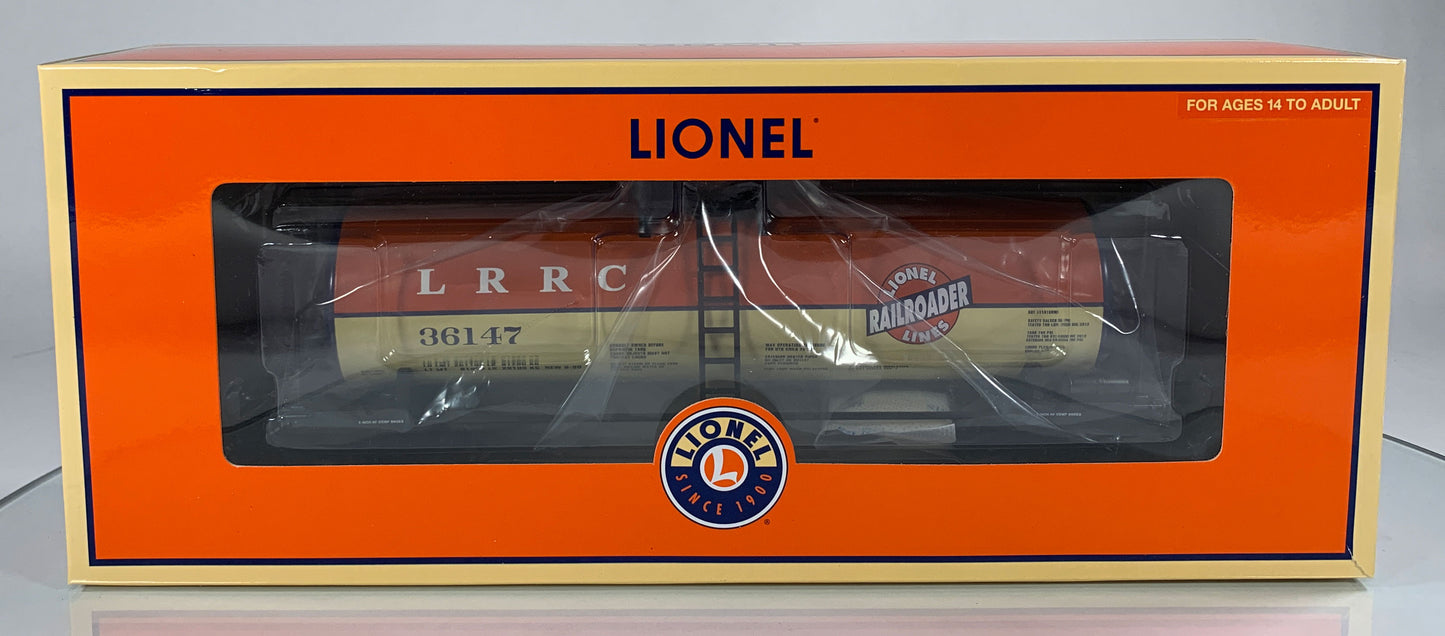 LIONEL • O GAUGE • 2009 LRRC Unibody Tank Car 6-36147 • NEW OLD STOCK
