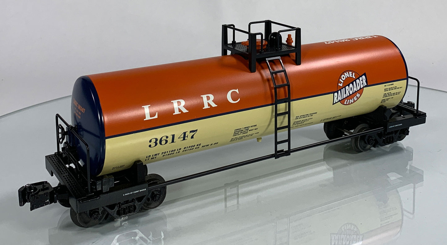 LIONEL • O GAUGE • 2009 LRRC Unibody Tank Car 6-36147 • NEW OLD STOCK
