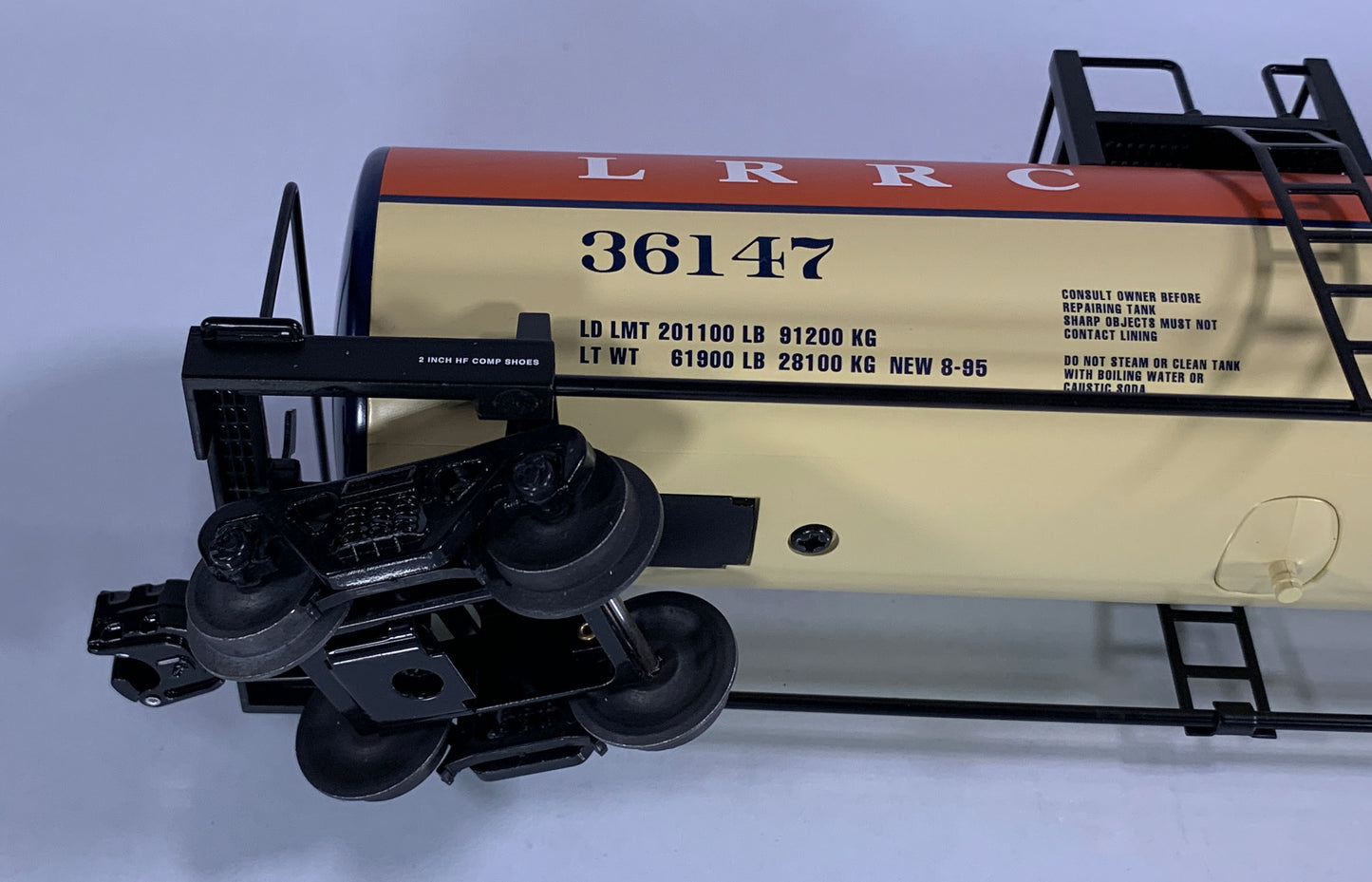 LIONEL • O GAUGE • 2009 LRRC Unibody Tank Car 6-36147 • NEW OLD STOCK