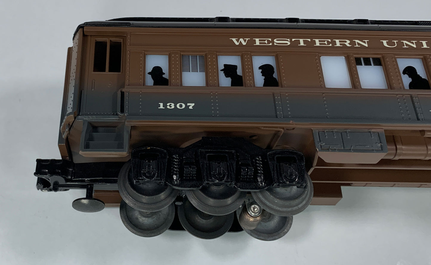 LIONEL • O GAUGE • 2001 LRRC Western Union Baby Madison Illuminated Passenger Car 6-19994 • NEW OLD STOCK