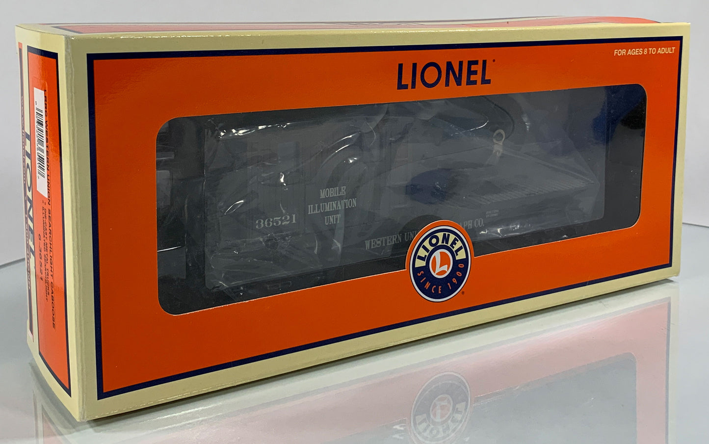 LIONEL • O GAUGE • 2004 LRRC Western Union Searchlight Caboose 6-36521 • EX COND