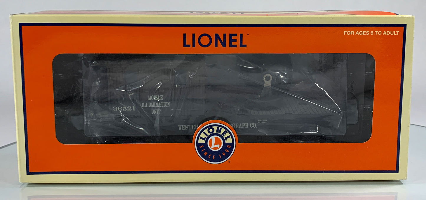 LIONEL • O GAUGE • 2004 LRRC Western Union Searchlight Caboose 6-36521 • EX COND