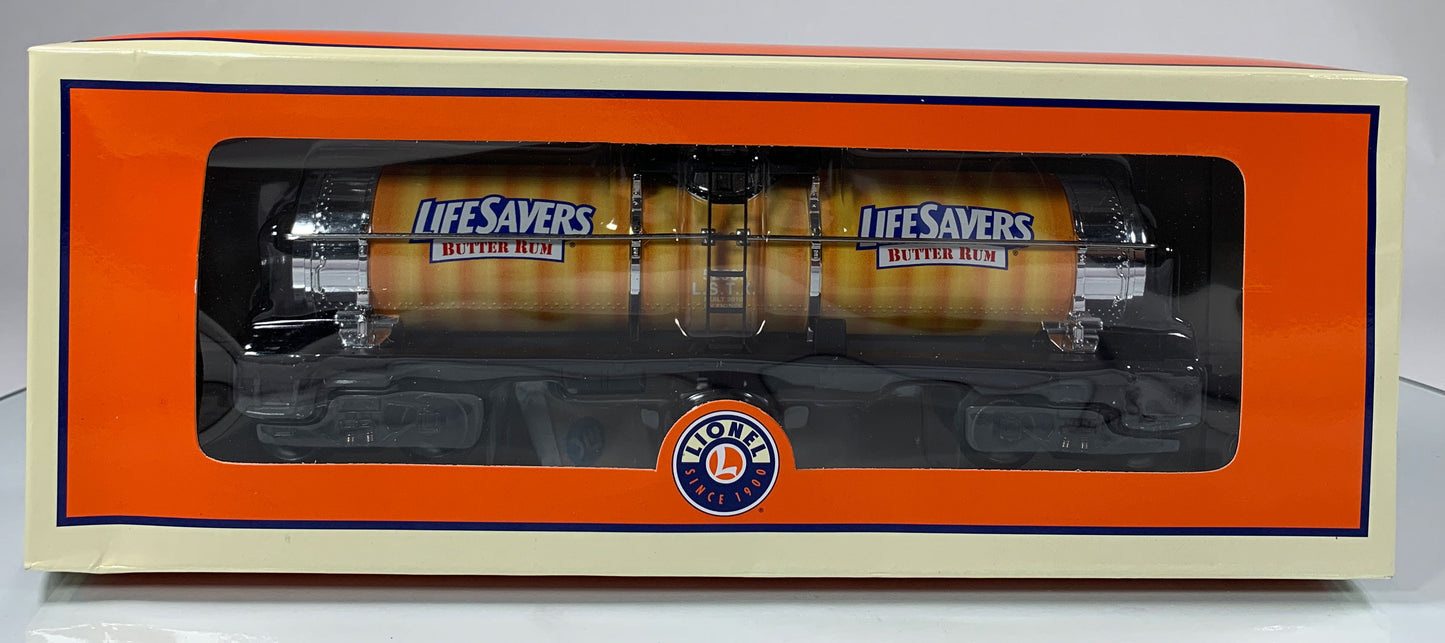 LIONEL • O GAUGE • 2010 Cal-Stewart Meet Life Savers Tank Car 6-52569 • NEW OLD STOCK