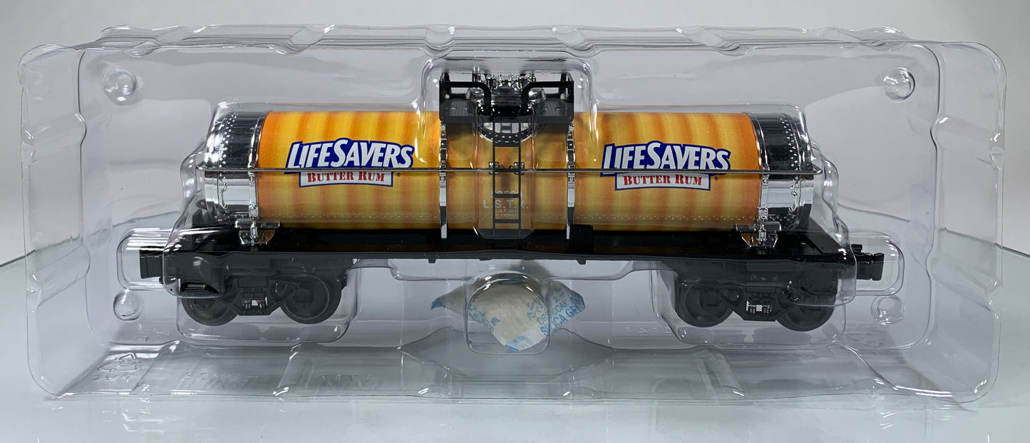 LIONEL • O GAUGE • 2010 Cal-Stewart Meet Life Savers Tank Car 6-52569 • NEW OLD STOCK