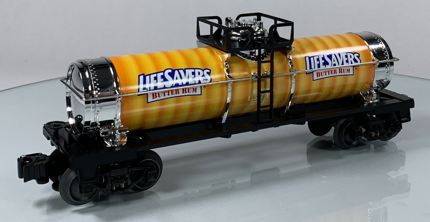 LIONEL • O GAUGE • 2010 Cal-Stewart Meet Life Savers Tank Car 6-52569 • NEW OLD STOCK