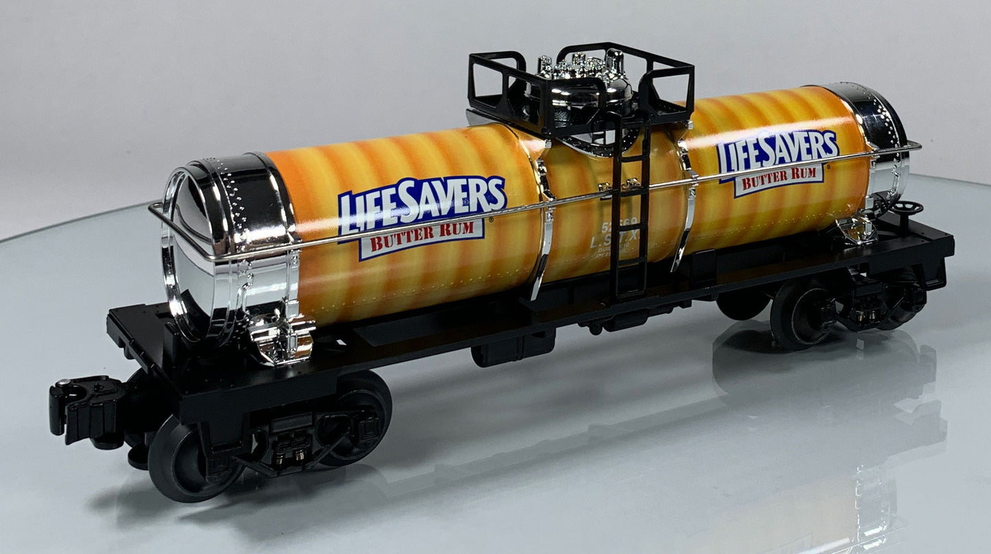 LIONEL • O GAUGE • 2010 Cal-Stewart Meet Life Savers Tank Car 6-52569 • NEW OLD STOCK