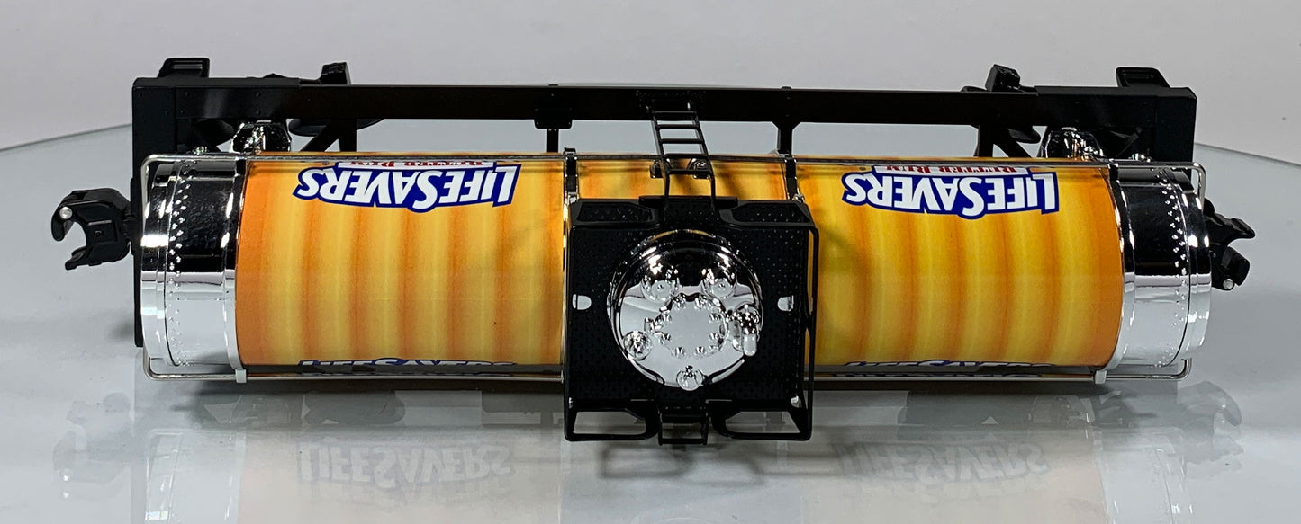 LIONEL • O GAUGE • 2010 Cal-Stewart Meet Life Savers Tank Car 6-52569 • NEW OLD STOCK