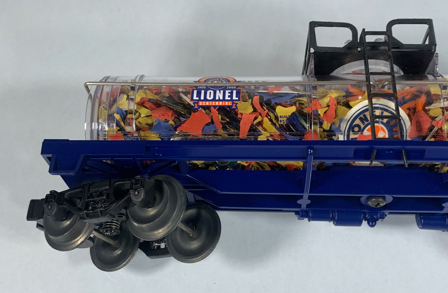 LIONEL • O GAUGE • 2000 Lionel Centennial Confetti Tank Car 6-26115 • NEW OLD STOCK