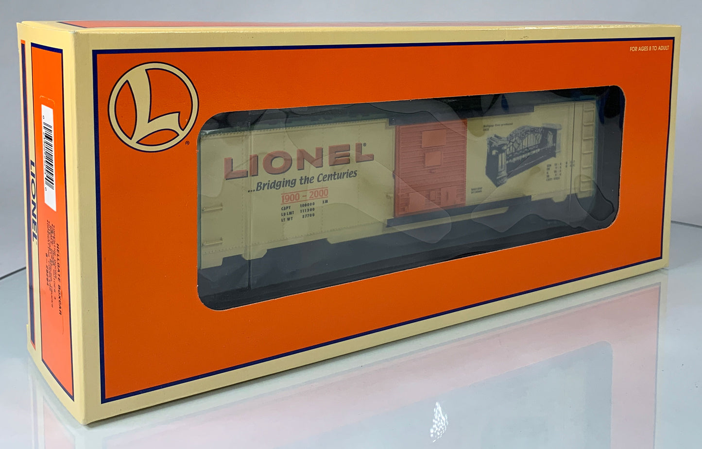 LIONEL • O GAUGE • 2000 Hellgate Boxcar 6-29294 • NEW OLD STOCK