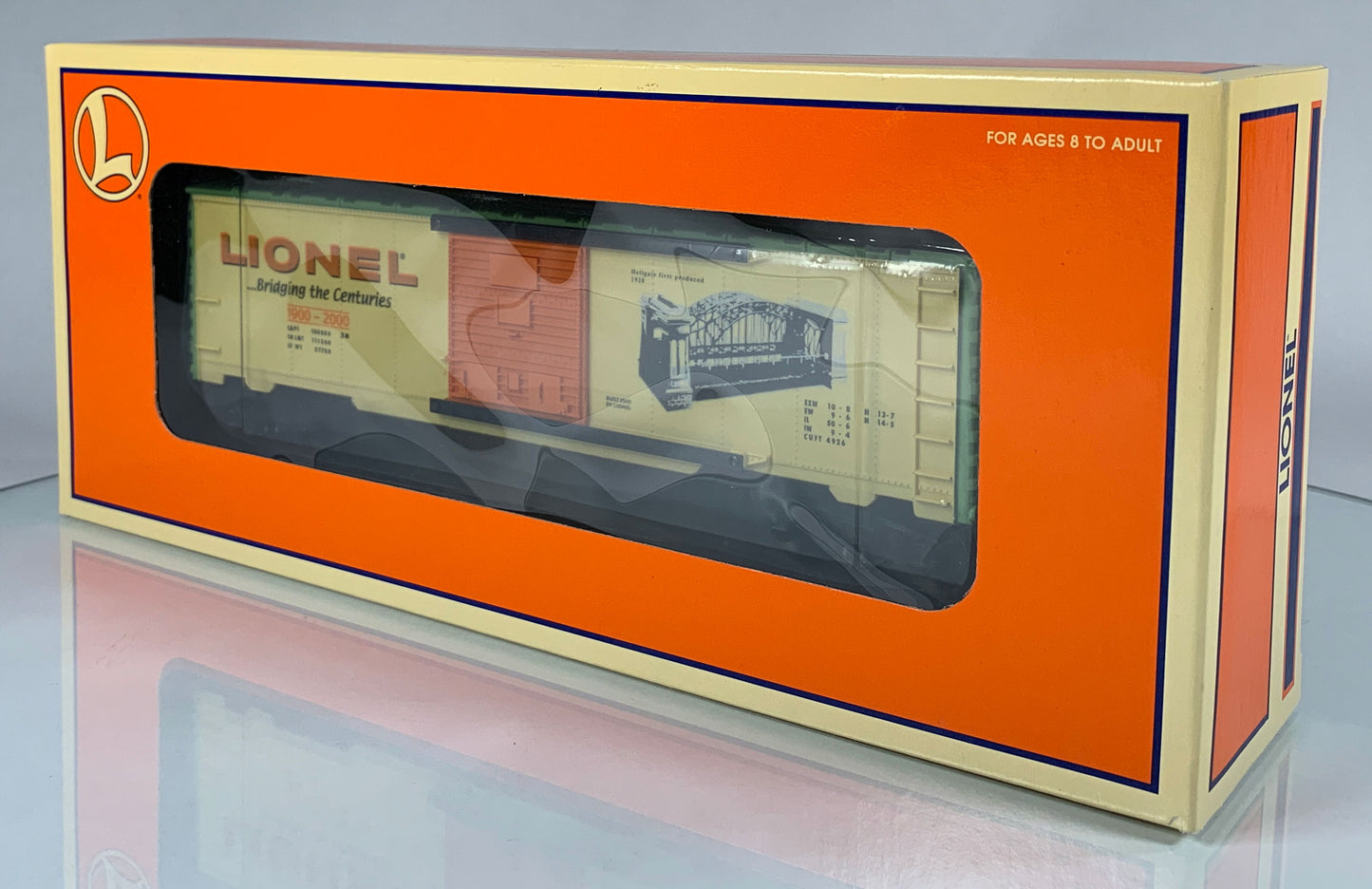 LIONEL • O GAUGE • 2000 Hellgate Boxcar 6-29294 • NEW OLD STOCK