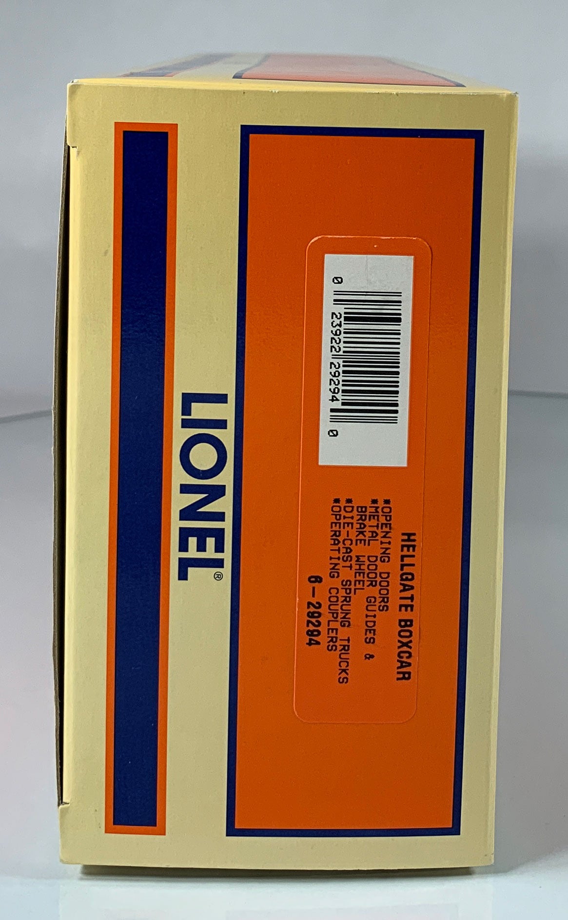 LIONEL • O GAUGE • 2000 Hellgate Boxcar 6-29294 • NEW OLD STOCK