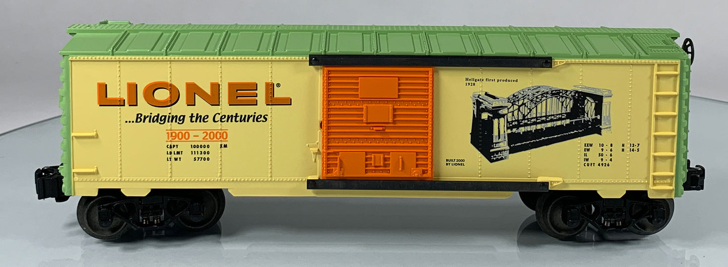 LIONEL • O GAUGE • 2000 Hellgate Boxcar 6-29294 • NEW OLD STOCK
