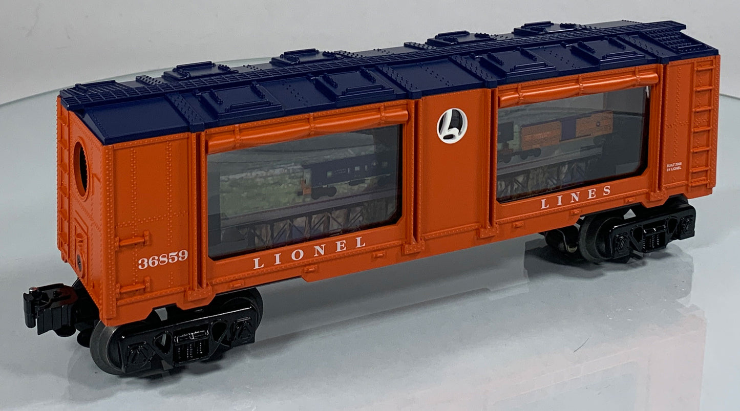 LIONEL • O GAUGE • 2008 Lionel Lines Aquarium Car 6-36859 • NEW OLD STOCK