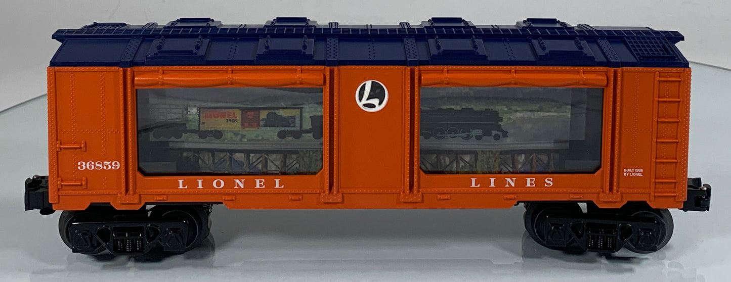 LIONEL • O GAUGE • 2008 Lionel Lines Aquarium Car 6-36859 • NEW OLD STOCK