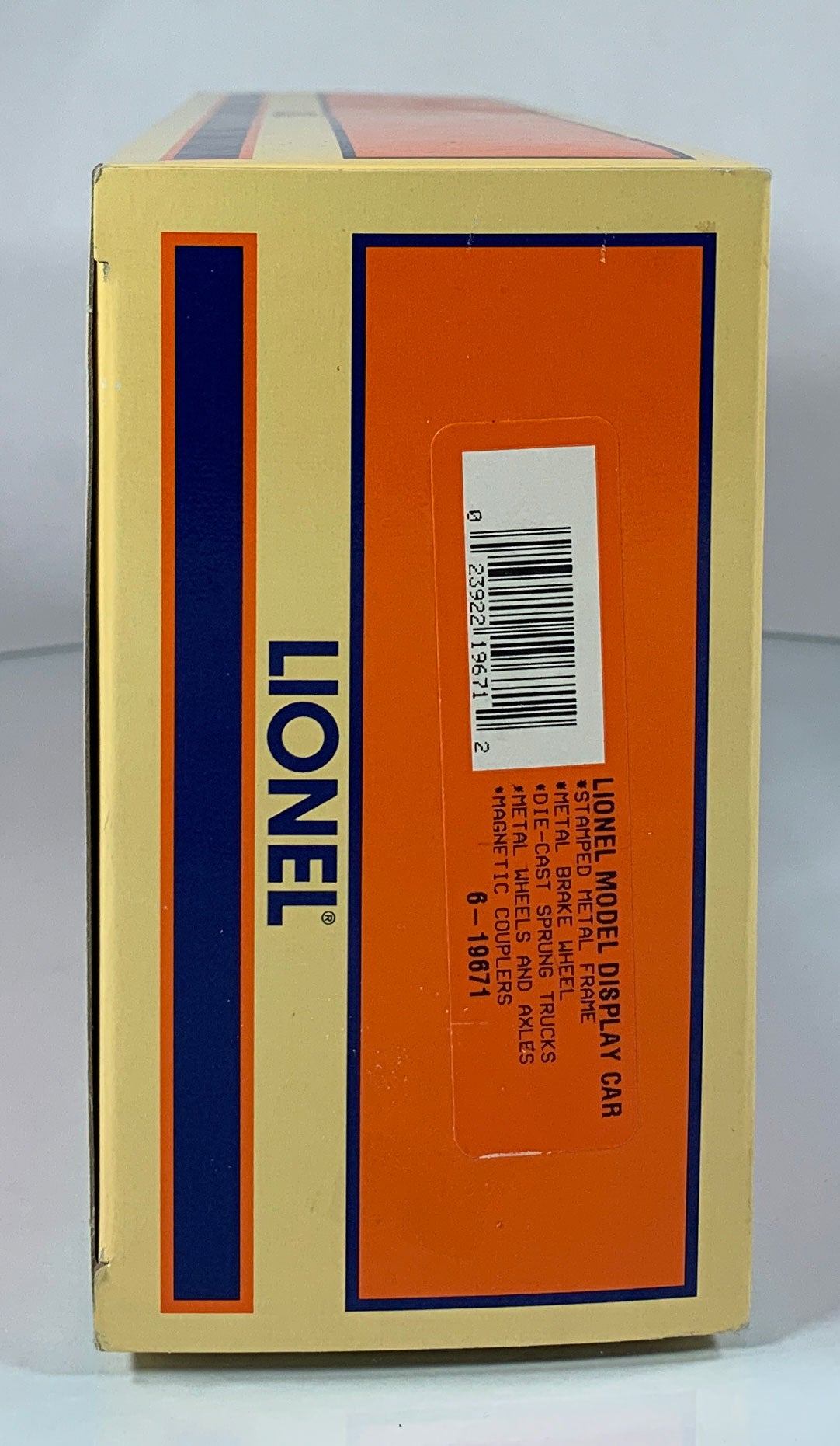 LIONEL • O GAUGE • 2000 Lionel Model Display Car 01 6-19671 • NEW OLD STOCK