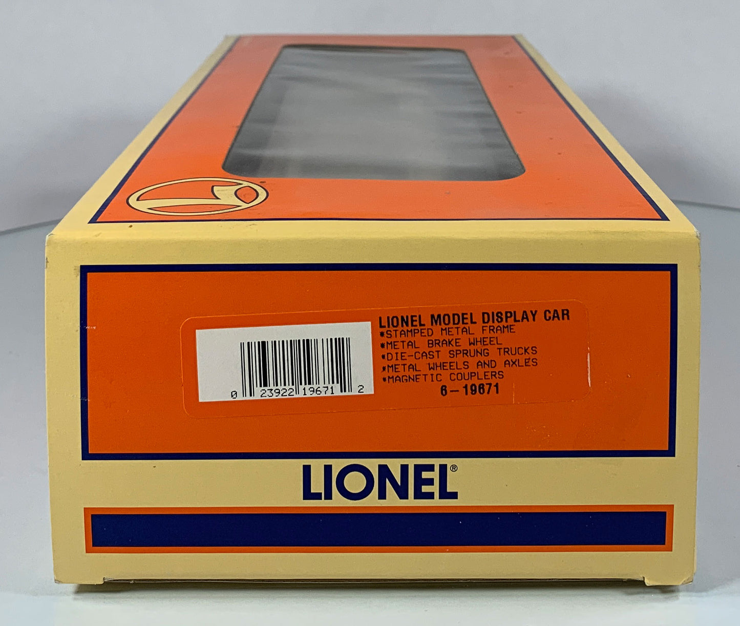 LIONEL • O GAUGE • 2000 Lionel Model Display Car 01 6-19671 • NEW OLD STOCK