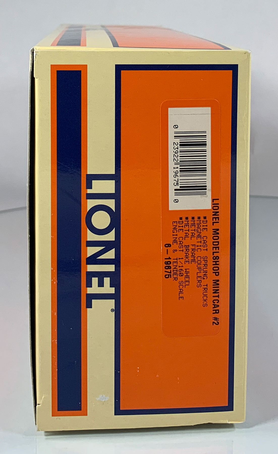 LIONEL • O GAUGE • 2001 Lionel Model Display Car 02 6-19675 • NEW OLD STOCK
